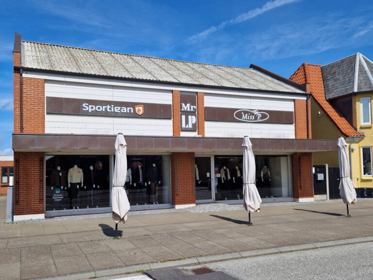 Sportigan, MR, Miss P. tøjbutik og sportsbutik i Thyborøn