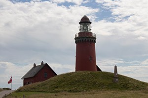 Bovbjerg Fyr på den jyske vestkyst